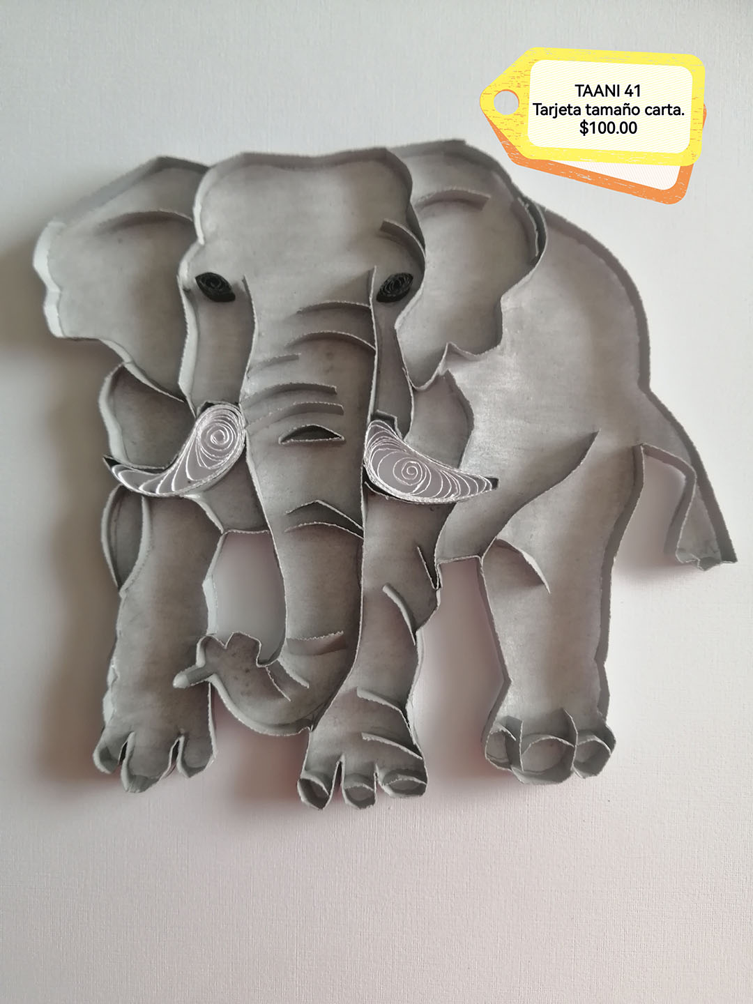 Tarjeta de animalito
